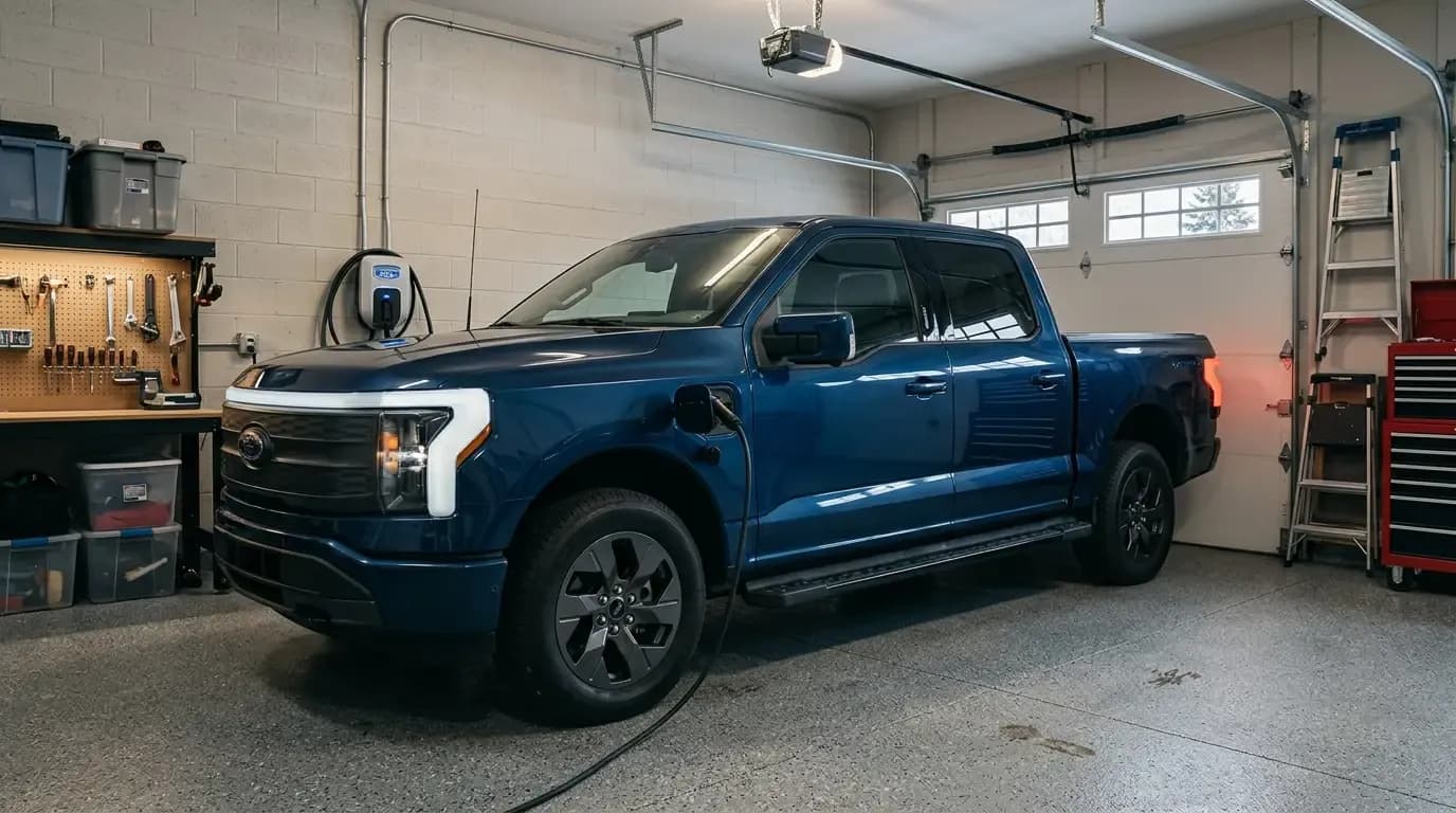 What Is the Best Home Charging Setup for a Ford F-150 Lightning or Mustang Mach-E?