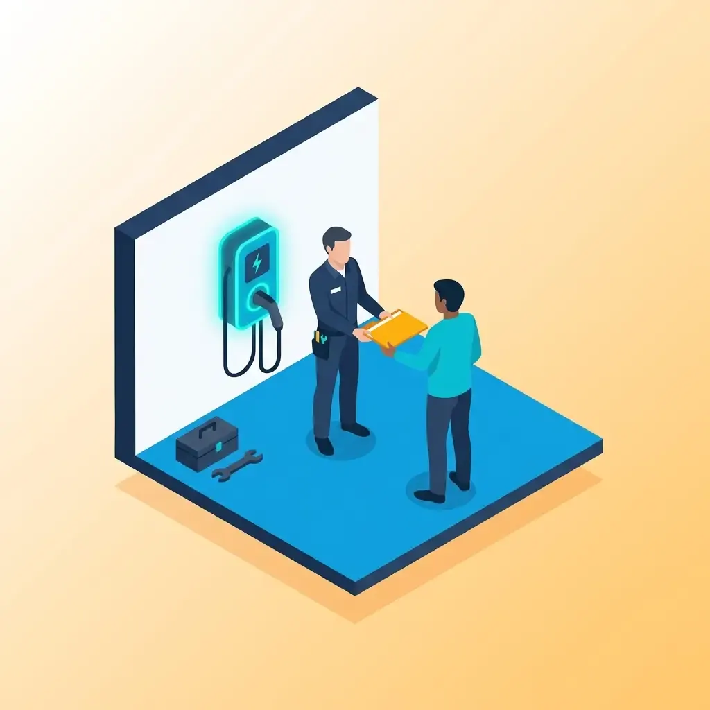 Charger readiness handoff