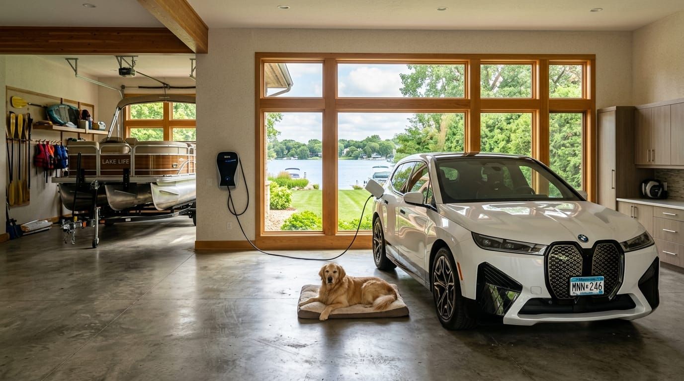 EV charger installation in Brooklyn Park, MN
