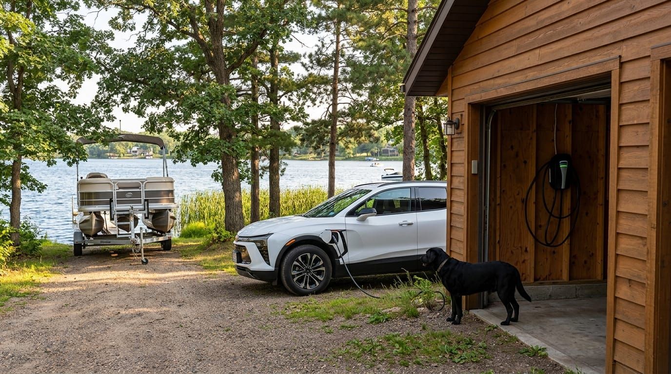 EV charger installation in Savage, MN
