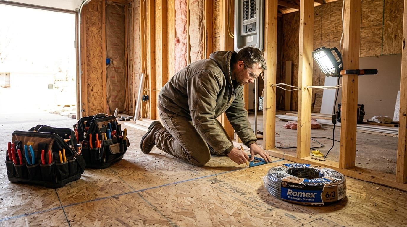EV charger installation in Fridley, MN